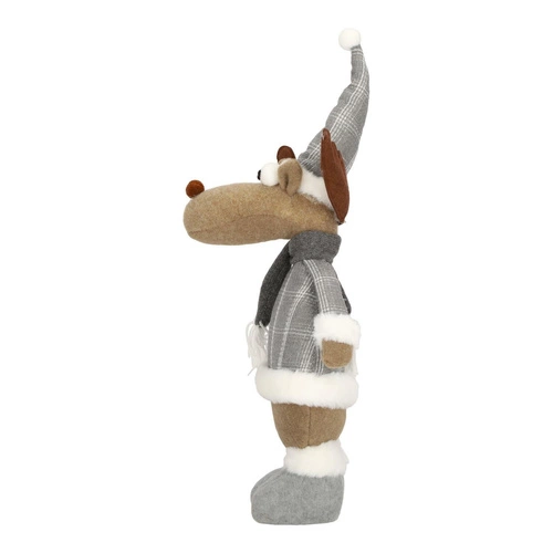 Tkanina sob Lucek šedá