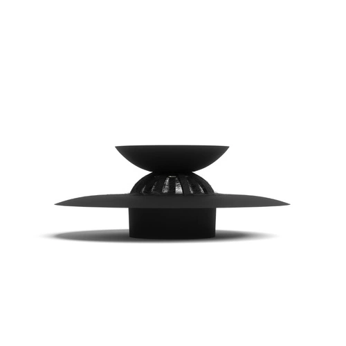 Silikonová zátka do dřezu Umbra Flex černá univerzální do koupelny a kuchyně 10 cm