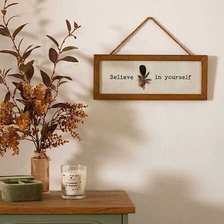 Dekorace na zeď Yona 38x15cm