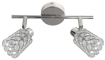 Stropní svítidlo York strip 2x40W G9 chrom