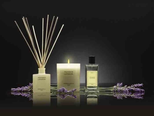 Reed difuzér Cereria Molla Provence Lavender 100 ml moderní skleněný do bytu