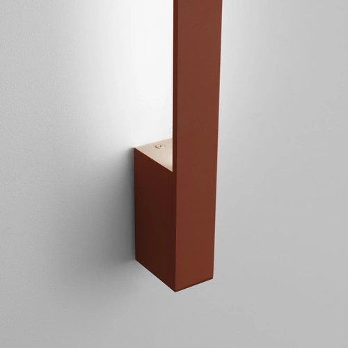 Nástěnné LED svítidlo SAPPO 150 moderní červené hliníkové do obývacího pokoje a ložnice Thoro