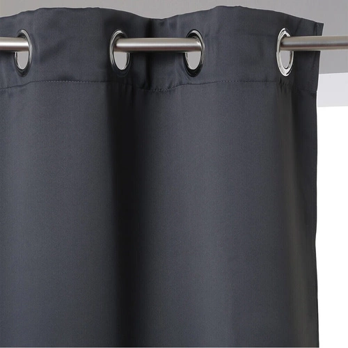 Tmavě šedý zatemňovací závěs 140x260cm