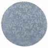 Vlněný kulatý koberec Cleavers 200x200 cm šedomodrý do moderního obývacího pokoje Laura Ashley