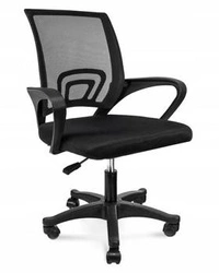 Ergonomická kancelářská židle Splash černá síťovaná otočná s područkami k psacímu stolu