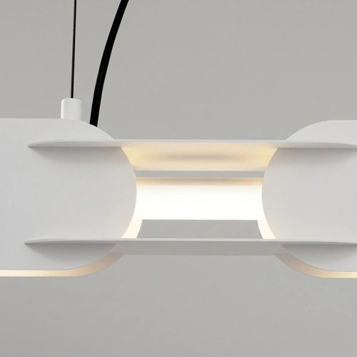 Závěsné svítidlo CHAIN 158 bílé LED moderní nad kuchyňský ostrůvek
