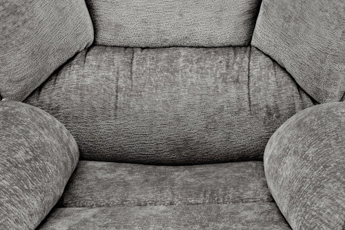 Relaxační křeslo Offred šedé moderní do obýváku čalouněné minimalistické Intesi