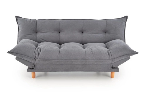 Rozkládací pohovka s funkcí spaní Judson šedá skandinávská do obýváku a studentského pokoje