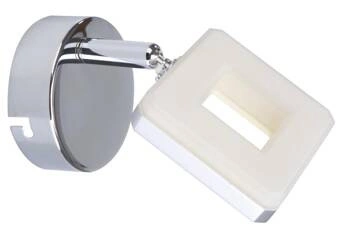 Nástěnné LED svítidlo Cynthia chrom moderní nastavitelná do ložnice obýváku nebo nad zrcadlo