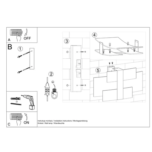 Nástěnné svítidlo Celia moderní chrom kov a sklo do obýváku nebo ložnice SOLLUX