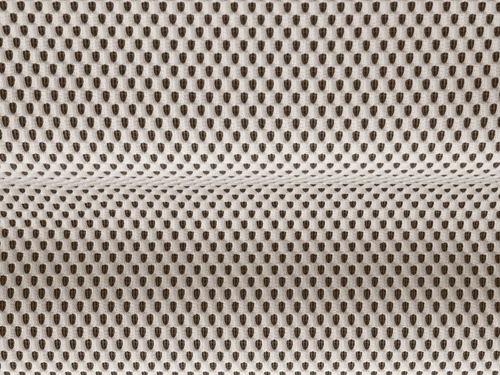 Puf Bellis Light Beige 3D béžová prošívaná čtvercová do obýváku a ložnice moderní 94x94 cm