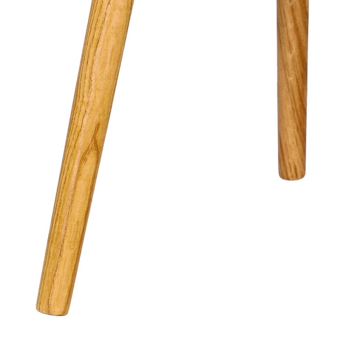 Jídelní židle Emilia Actona sametová růžová s područkami skandinávský glamour