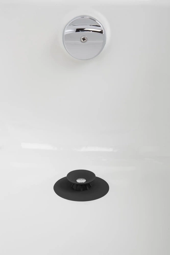 Silikonová zátka do dřezu Umbra Flex černá univerzální do koupelny a kuchyně 10 cm