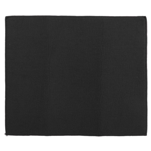 Intesi černá mikrovláknová odkapávací podložka na nádobí na kuchyňskou linku 48x40 cm moderní