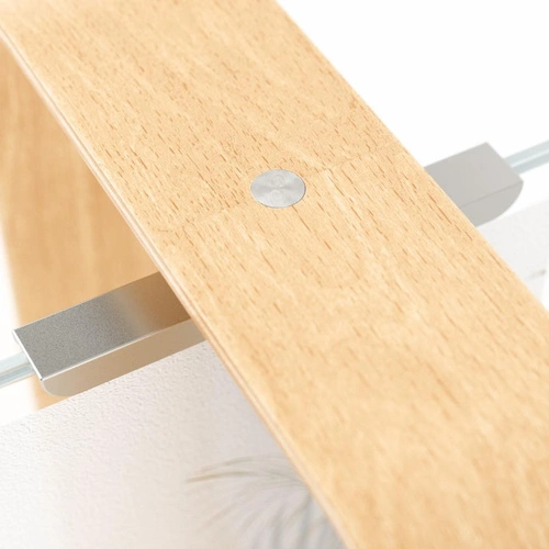 Dřevěný otočný fotorámeček 13x18 na stůl Bellwood Umbra skandinávský styl