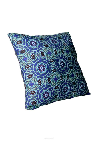 Sametový dekorativní polštář Mantra Intesi moderní do obýváku a ložnice 40x40