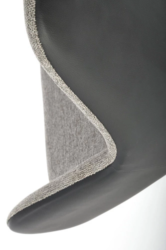 Otočná kancelářská židle Odette šedá čalouněná moderní s područkami Intesi