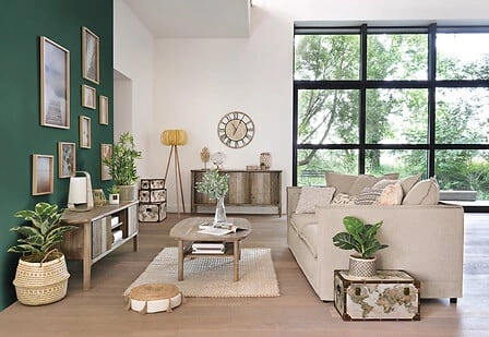 Dekorační polštář Macrame Atmosphera boho bavlněný do obýváku a ložnice 40x40 cm