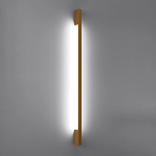 Moderní zlaté nástěnné LED svítidlo SAPPO L 150 cm do obýváku a ložnice Thoro