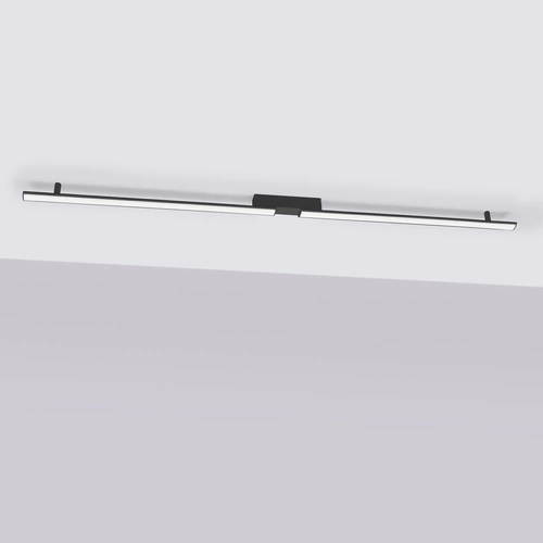 Stropní LED svítidlo LAGOM černé moderní do obýváku a kuchyně 3000K Thoro