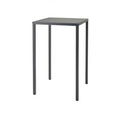 Barový stůl Summer SCAB Design 70x70 cm čtvercový kovový antracitový do kuchyně a na zahradu