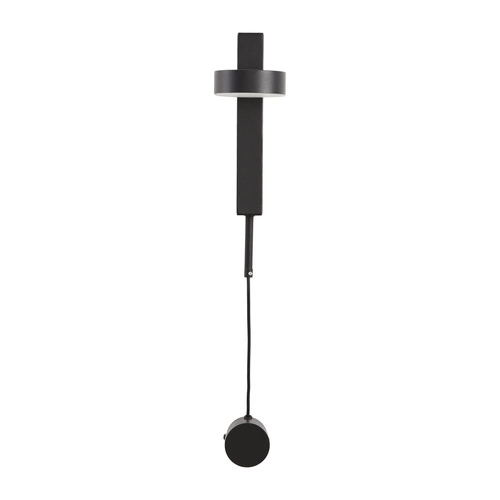 Moderní černé kovové LED nástěnné svítidlo FIKO 120 cm do ložnice a obývacího pokoje Step into Design