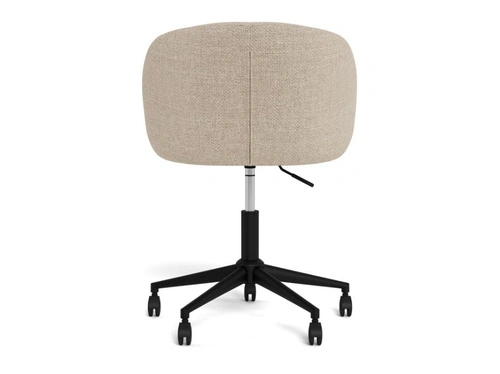 Kancelářská židle Eleanor béžová otočná s područky k psacímu stolu