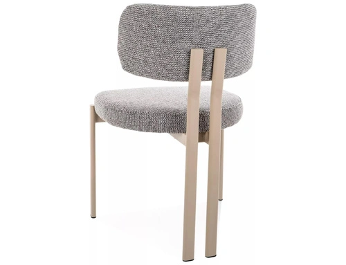 Židle Montico šedá Intesi čalouněná moderní do jídelny a obýváku