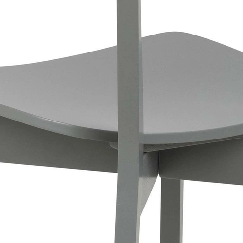 Dřevěná židle Roxby šedá do jídelny a kuchyně skandinávský styl retro Actona