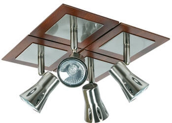 Stropní svítidlo Modeno chrom moderní 4xGU10 nastavitelný do obýváku a jídelny CANDELLUX