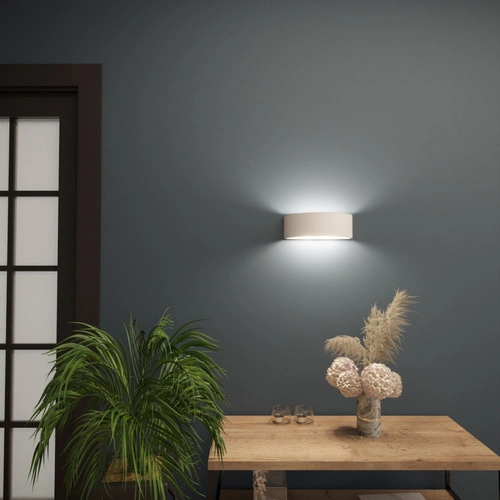 Bílé keramické nástěnné svítidlo moderní ATENA 20 SOLLUX LIGHTING do obýváku a ložnice
