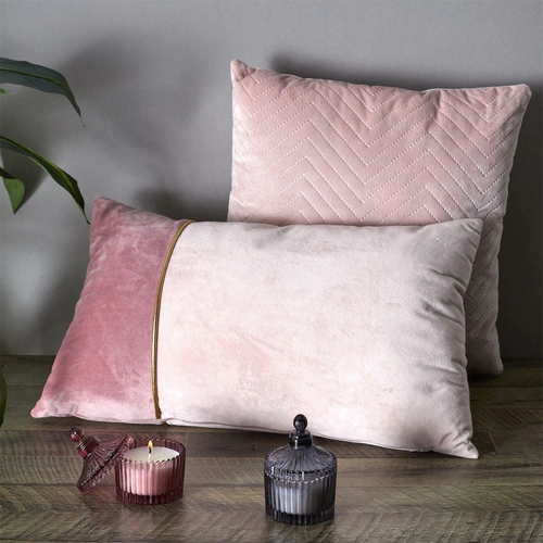 skleněná svíčka Bohemia šedá