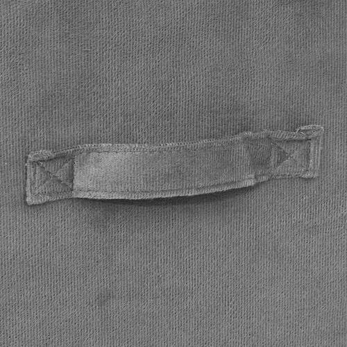 Skládací látková úložná krabice 31x31 sametová šedá s úchytkou 5five simply smart