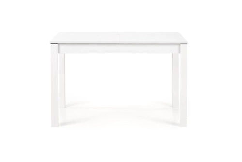 Rozkládací jídelní stůl Rocco Intesi bílý moderní pro 4–6 osob 118–158 cm