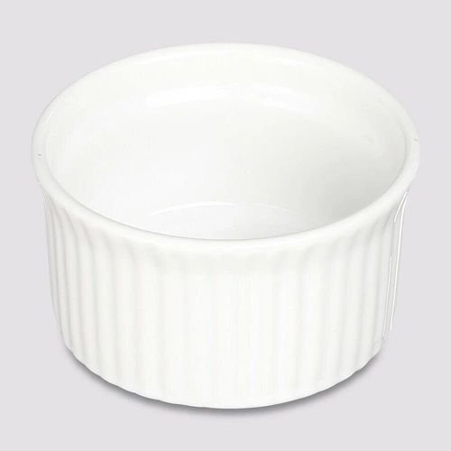 Keramická zapékací miska 9 cm bílá kulatá na suflé 5five simply smart