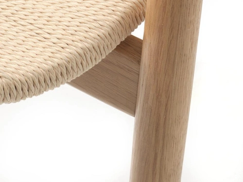 Dřevěná jídelní židle Relate s područkami dub boho