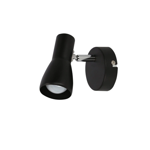 Nastavitelná nástěnná lampa Picardo černá matná moderní kovová do ložnice a obýváku