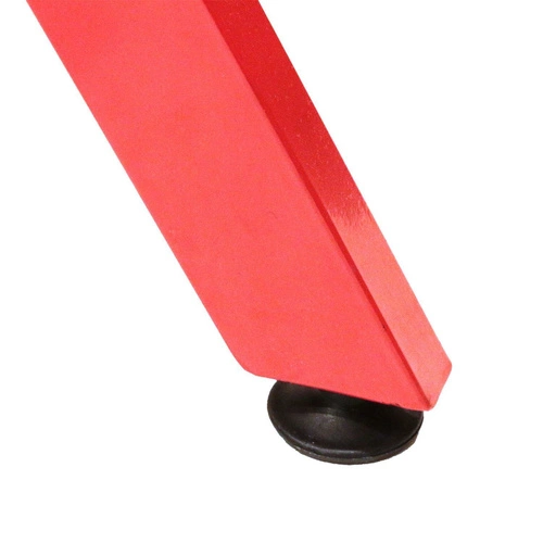 Herní stůl Unit červený moderní pro práci a studium kompaktní Intesi 100x50 cm