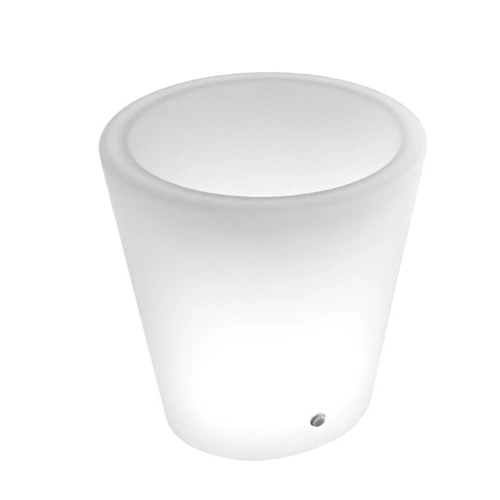 Zahradní lampa květináč FLOWER POT M LED RGBW 16 barev 40 cm