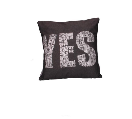 Sametový dekorativní polštář Yes Intesi antialergický do obýváku nebo ložnice 40x40