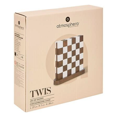 Šachovnice Twis 27x28 cm paulovnie