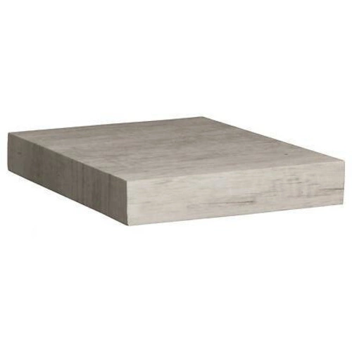 Moderní nástěnná plovoucí police 23 cm šedý dub na knihy a dekorace 5five