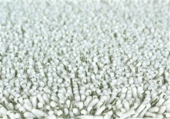 Trace Cut moderní zelený vlněný koberec 250x350 cm do obýváku snadno čistitelný