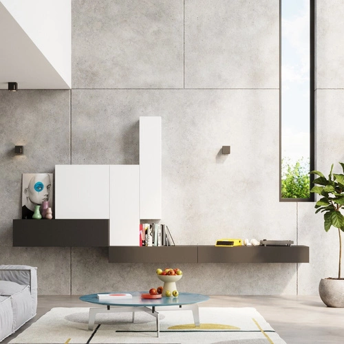 Moderní černé nástěnné svítidlo PIXAR Sollux Lighting do obýváku a ložnice hliníkové 12 cm