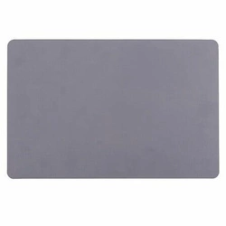 Šedá obdélníková prostírka Tenor 45x30 cm do moderní kuchyně, odolná proti skvrnám
