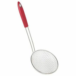 Cedrovací lžíce z nerezové oceli červená