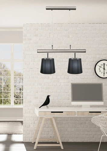 Závěsné svítidlo Milonga 2x60W E27 satin