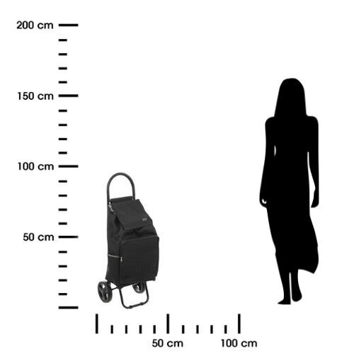 Nákupní vozík Nomade černý