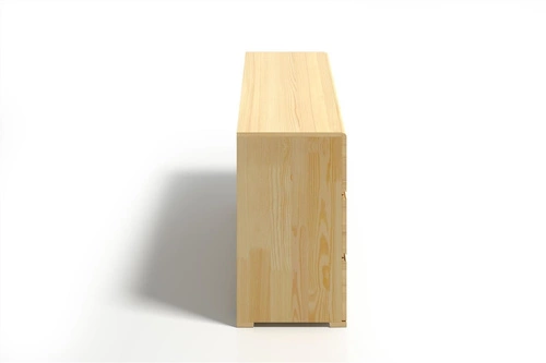 Dřevěná komoda se zásuvkami Vestre 6 SKANDICA skandinávská do obýváku 120 cm