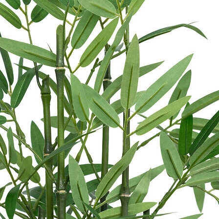 Umělý bambus Atmosphera 46 cm jako živý v květináči z přírodního materiálu do obýváku